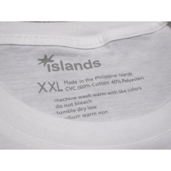 Manila Soda Bottle Cap Coca-Cola Coke white t-shirt sz XXL Made in Philippines - Picture 4 of 5